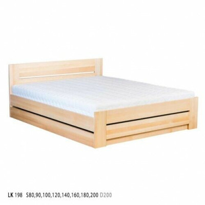 Cama de 180x200cm de madera maciza Cama doble Cama de matrimonio Muebles de dormitorio Nuevos