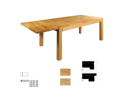 Mesa de comedor de madera de roble 180x90cm mesa de comedor masiva de madera maciza
