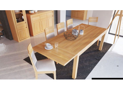Mesa de comedor Mesa de madera Sala de estar Comedor Mesa 180x90cm Mesas de comedor Macizo Madera maciza