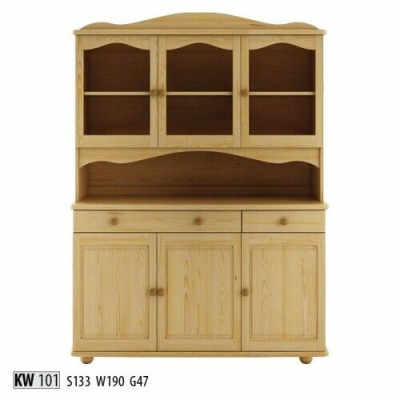 Bufé Aparador Vitrina de comedor Vajillero Madera maciza Gabinete de madera Armarios de madera