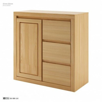 Cómoda Diseño Mueble bajo Cómoda Aparador Armario Madera auténtica Buffet Cómodas