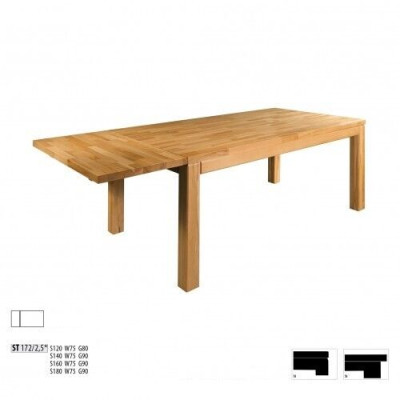 Mesa de comedor de madera Mesas de madera para la sala de estar y comedor Mesa de 180x90cm de madera maciza – Mesas de comedor de madera maciza.