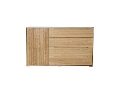 Cómoda de 150 cm, armario aparador de madera, mobiliario de armario, cómodas de madera maciza.