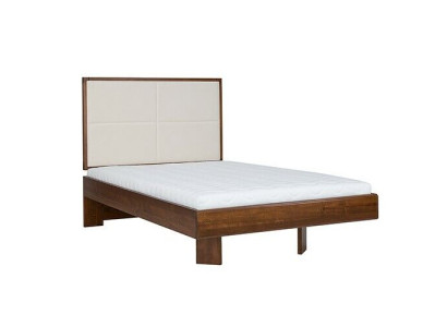 Dormitorio Cama de madera Madera real Cama Camas Hotel 180x200 Estilo Muebles macizos
