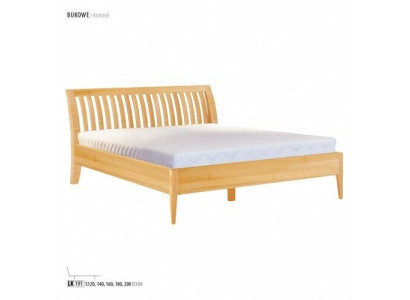 Cama de madera masiva para dormitorio de 100x200 cm cama individual muebles macizos muebles.