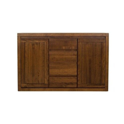 Cómoda de diseñador, mesa lateral, armario, estante de madera maciza para sala de estar.