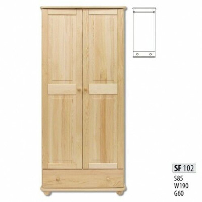 Armario de madera para dormitorio armario Hecho a mano real armario de madera maciza