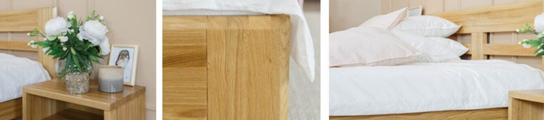 Cama de madera maciza 180x200 cama doble haya maciza Cama de madera real Cama de madera maciza nueva