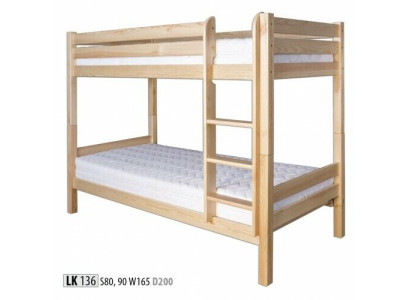 Litera litera alta cama infantil pino madera habitación infantil muebles de madera nuevos.
