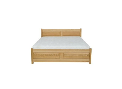 Cama de madera maciza para dormitorio individual de 100x200 cm.