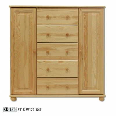 Mueble masivo de madera auténtica cómoda aparador armario mueble nuevo