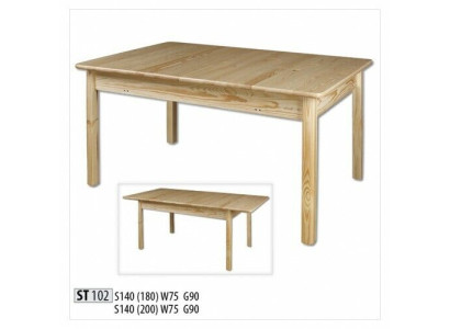 Mesa de comedor Mesa Madera Mesas Macizas Muebles de madera maciza Madera real Maciza Nueva