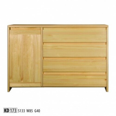Mueble de cómoda masivo de madera maciza nuevo armario aparador.