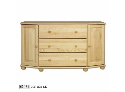 Mueble de cómoda masivo de madera auténtica, novedoso aparador, cómoda y armario.