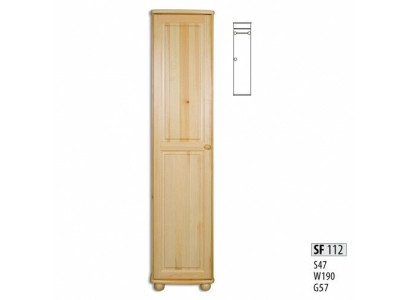 Armario del dormitorio de madera Armarios de pino Armario de madera maciza Muebles sólidos