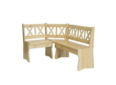 Banco de esquina Banco de madera, bancos macizos, área de comedor de cocina, madera maciza, muebles de madera, nuevo asiento de esquina.