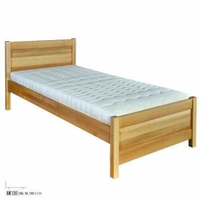 Cama de madera cama real camas 100x200 estilo madera maciza dormitorio hotel