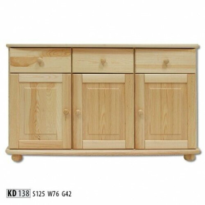 Mueble de cómoda masiva aparador armario cómoda gabinetes de madera real nuevos muebles