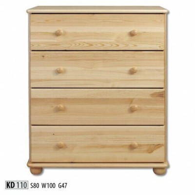 Mueble de cajones masivo aparador armario muebles cómodas madera maciza pino nuevo aparador