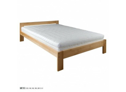 Dormitorio Cama de madera Madera real Cama Camas Hotel 180x200cm Estilo Muebles macizos