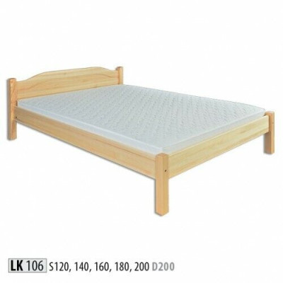 Cama de madera Cama de madera real Hotel 200x200 Estilo Muebles macizos Dormitorio