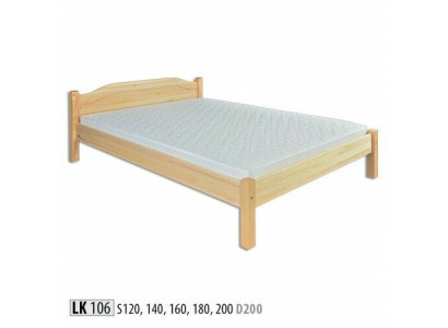 Cama de madera Cama de madera real Hotel 200x200 Estilo Muebles macizos Dormitorio