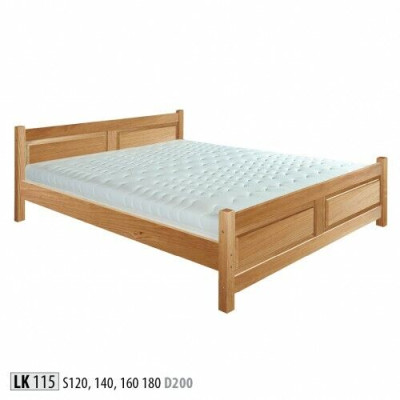 Camas Cama de madera Madera real Cama Dormitorio Estilo hotel Muebles macizos
