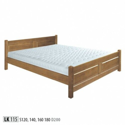 Camas Cama de madera Madera real Cama Dormitorio Estilo hotel Muebles macizos