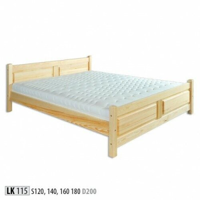 Camas Cama de madera Madera real Cama Dormitorio Estilo hotel Muebles macizos