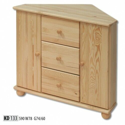Cómoda esquinera esquina esquina cómodas armario de cómodas madera maciza madera hecho a mano