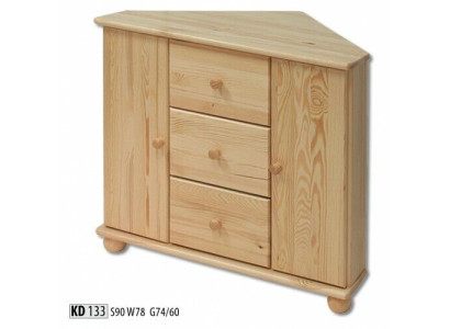 Cómoda esquinera esquina esquina cómodas armario de cómodas madera maciza madera hecho a mano