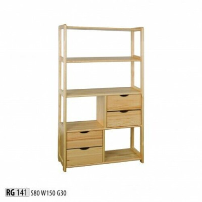 Mueble de diseñador estantería de pared repisas de pared estantes de sala de estar armarios muebles de oficina con madera maciza