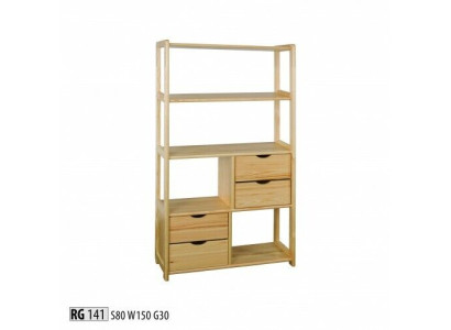 Mueble de diseñador estantería de pared repisas de pared estantes de sala de estar armarios muebles de oficina con madera maciza