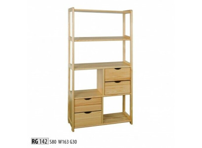 Estante de pared de madera maciza, estantería, librería, pared de la sala de estar, sala de estar, estantes de pared, armario, nuevo