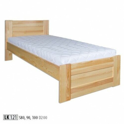 Cama de madera maciza dormitorio camas 100x200cm cama individual muebles macizos muebles