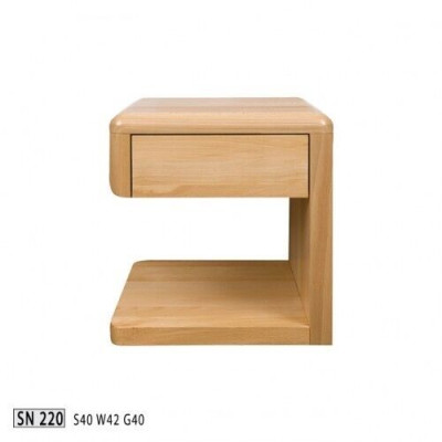Mesa de noche maciza, cómoda, armario de noche hechos a mano, muebles de madera, mesita de noche.