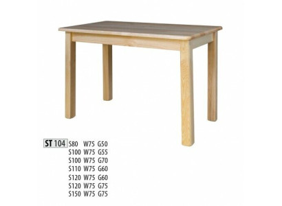 Mesa de comedor de madera Mesas Sala de estar comedor 150x75 Madera maciza Mesas de comedor Madera sólida Mesa