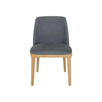 Diseño Silla Sillón Tapizado Sillas Salón Madera maciza Textil Madera Sillón Nuevo