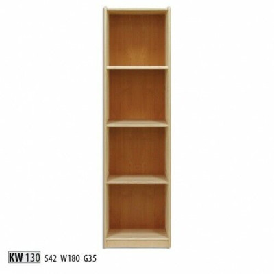 Estantería de sistema de estanterías, librería de madera de pino maciza natural, muebles de madera hechos a mano, nuevos.