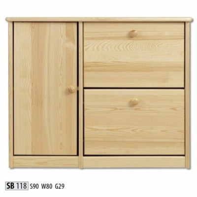 Armario zapatero Gabinete de zapatos Muebles de madera maciza Cajón para zapatos Estantería de zapatos Estante
