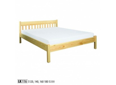 Cama de madera maciza 180x200 Cama doble Pino macizo Cama de madera maciza 180x200