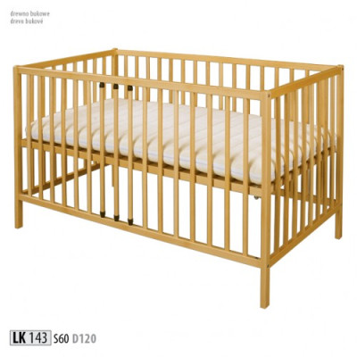 Cuna cama para niños 120x60 de madera maciza muebles de madera muebles hechos a mano