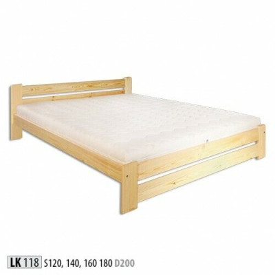Cama de madera maciza 200x200 cama doble de pino macizo cama de verdad cama de madera maciza nueva