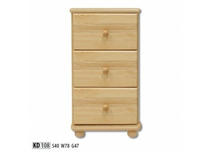 Mesa de noche masiva, mesita de noche, cómoda, mesita de noche, hecha a mano, muebles de madera