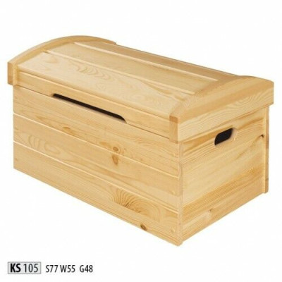 Caja de decoración Muebles de madera maciza Muebles de madera Hecho a mano Cofre Baúl Madera maciza 77x48cm