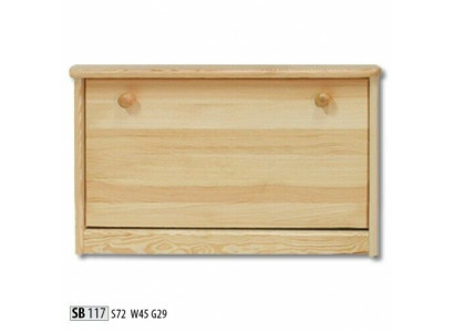 Mueble de zapatos de pino Cómoda de madera maciza Muebles de madera maciza Zapatero.