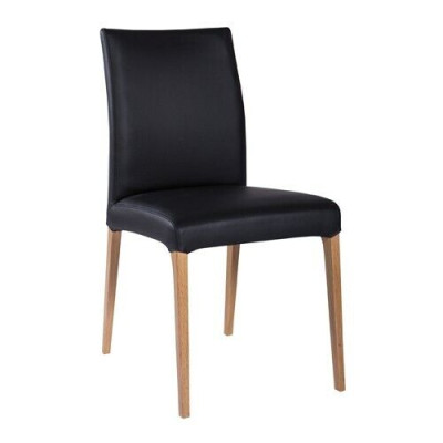 Sillas Silla Butaca Madera maciza Textil Sillón Cuero Nuevo Salón Tapizado Madera