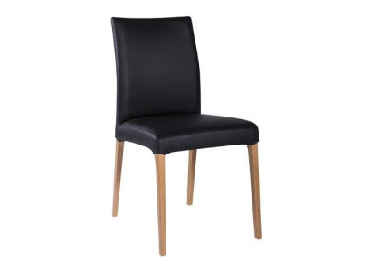 Sillas Silla Butaca Madera maciza Textil Sillón Cuero Nuevo Salón Tapizado Madera