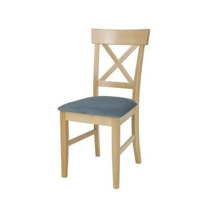 Sillas Silla Sillón Textil Nuevo Madera maciza Sillón Tapizado Respaldo Cuero Salón