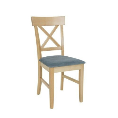 Sillas Silla Sillón Textil Nuevo Madera maciza Sillón Tapizado Respaldo Cuero Salón